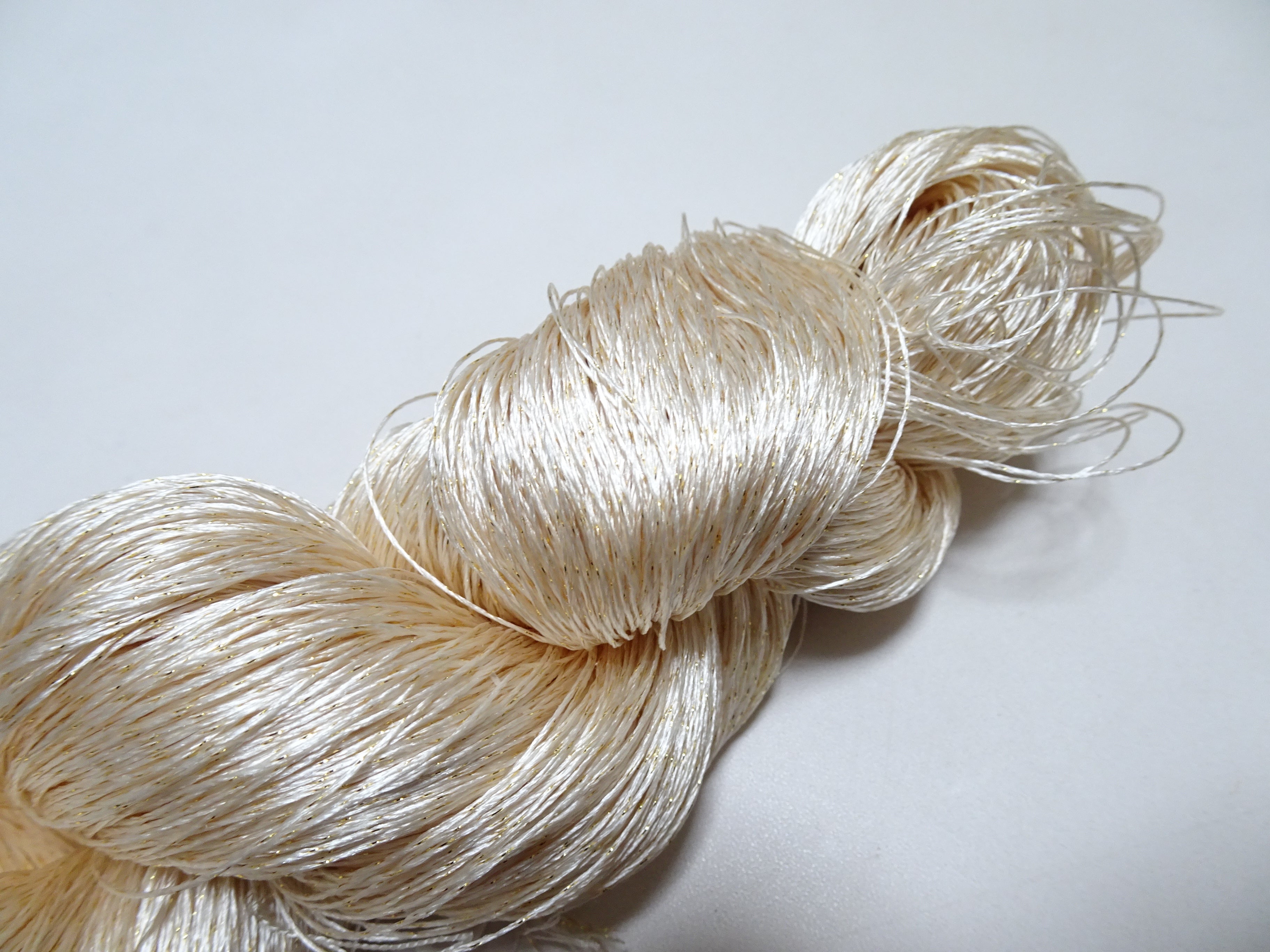 Japanese Vintage High Class Rare Silk Thread Mixture of Gold embroidery 15888