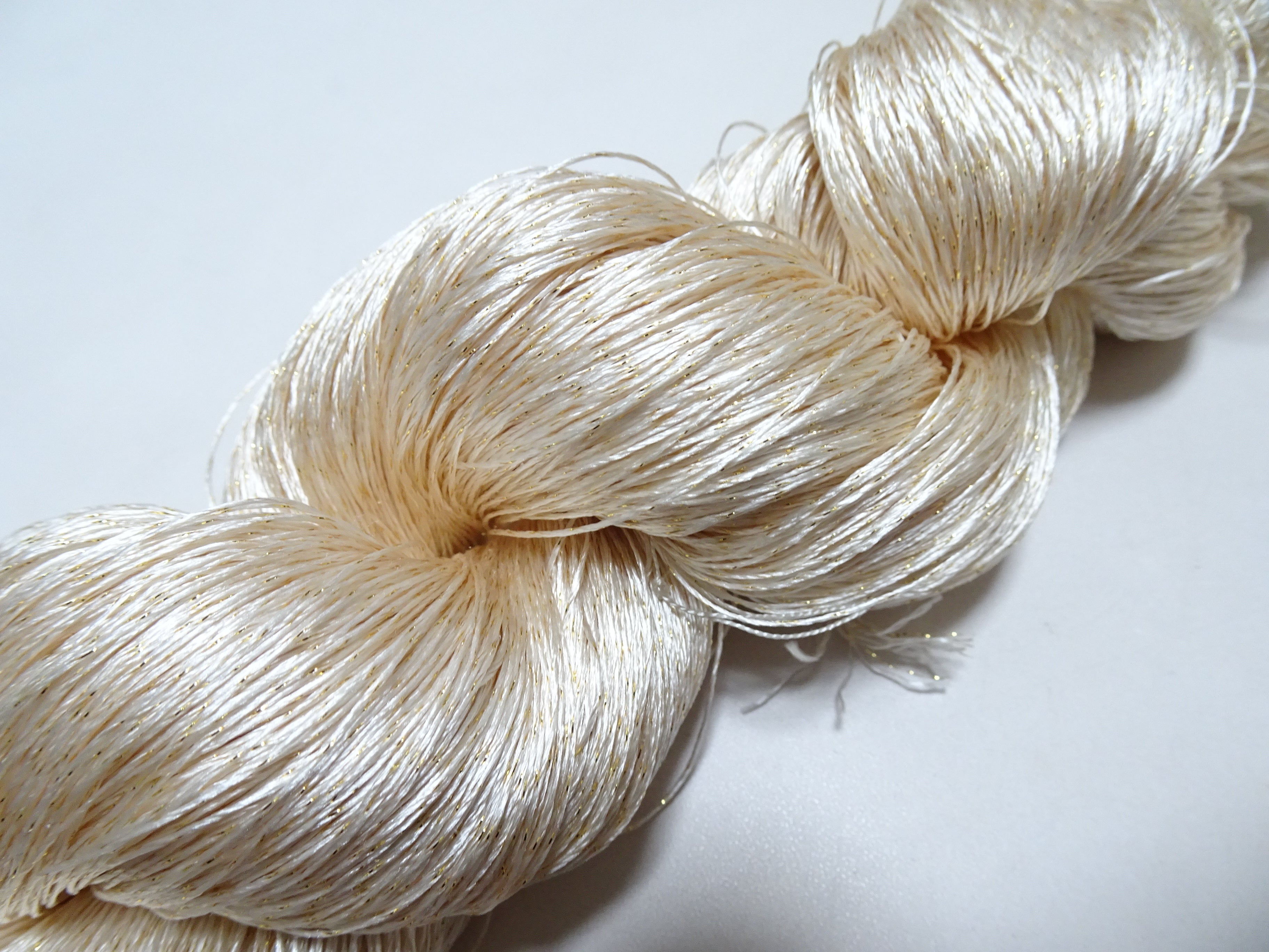 Japanese Vintage High Class Rare Silk Thread Mixture of Gold embroidery 15888