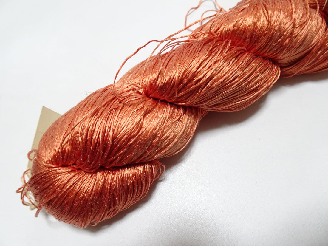 Japanese Vintage Twisted Silk Thread　Embroidery 18845