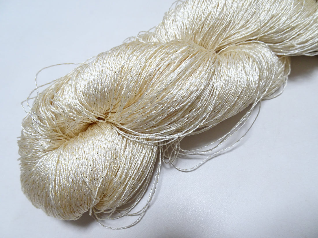 Japanese Vintage High Class Rare Silk Thread Mixture of Gold embroidery 15892