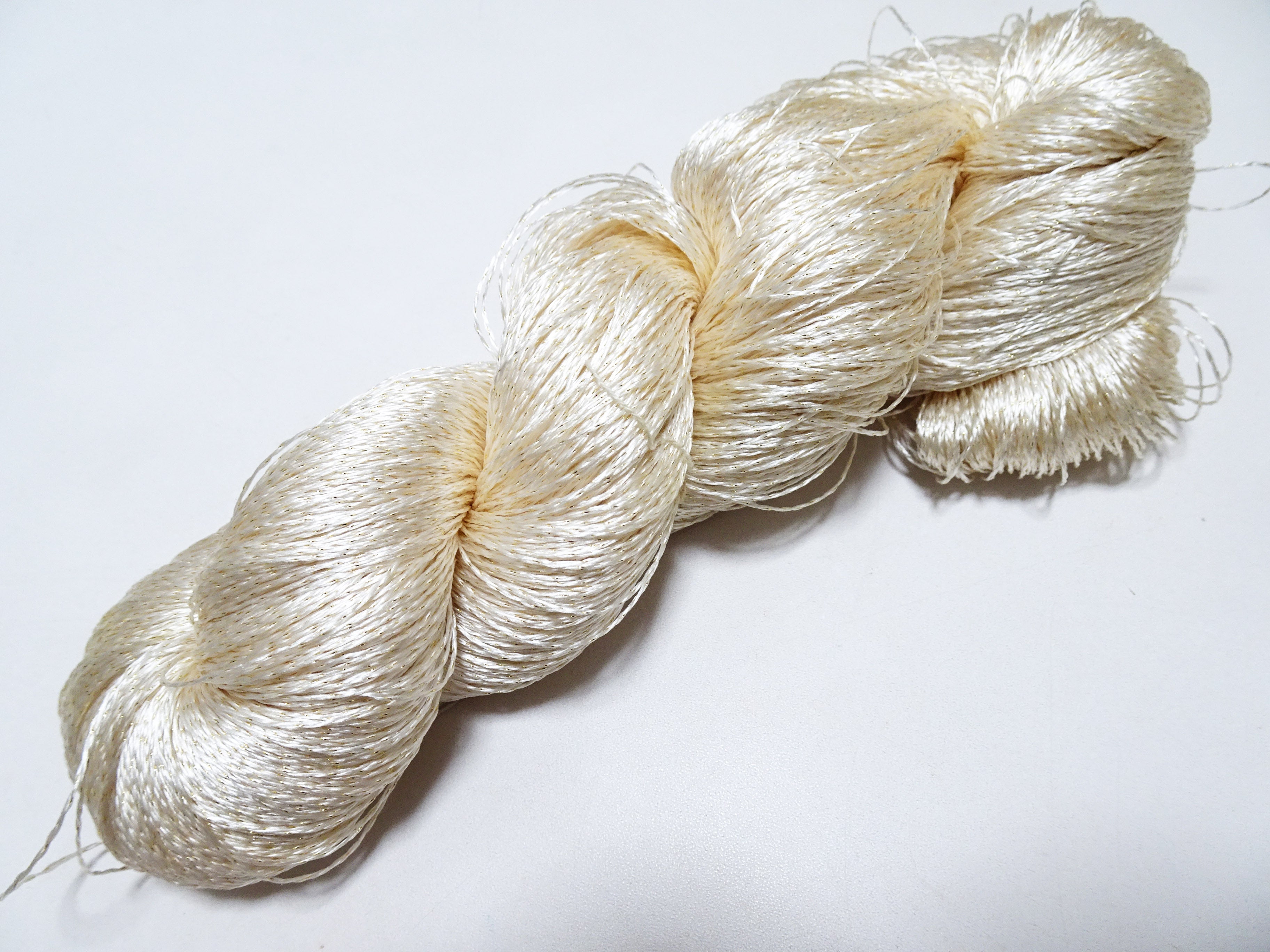 Japanese Vintage High Class Rare Silk Thread Mixture of Gold embroidery 15893