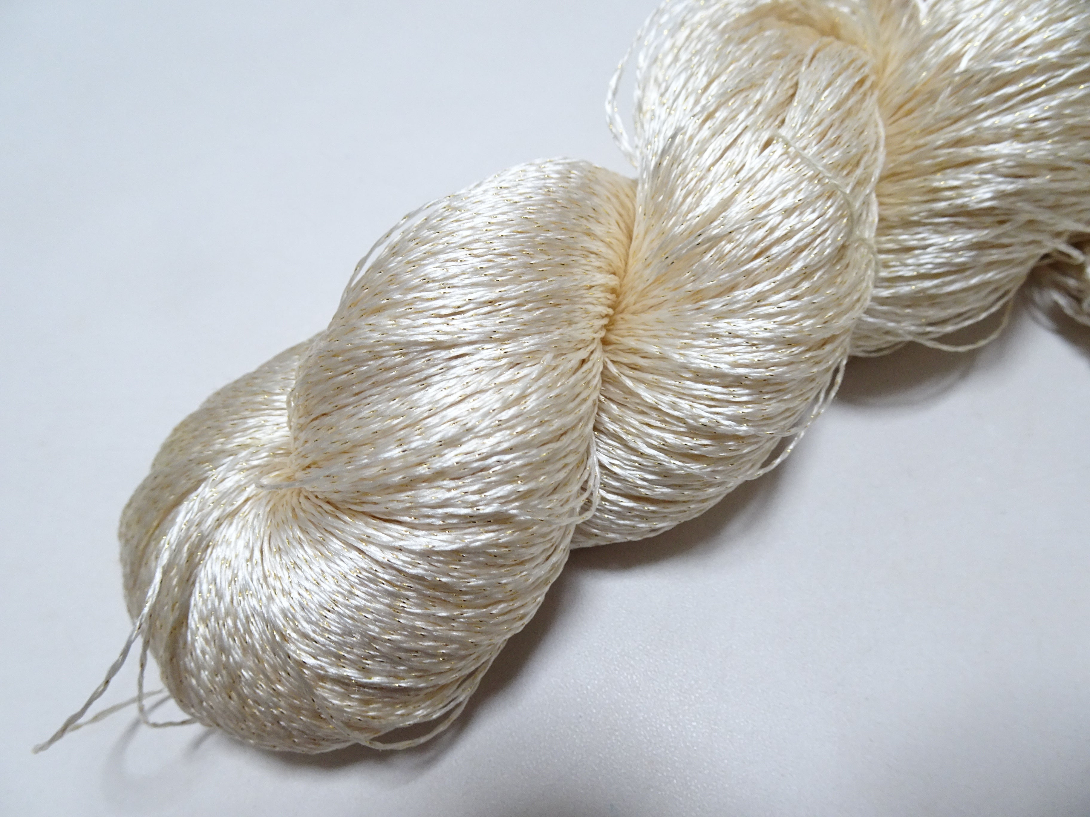 Japanese Vintage High Class Rare Silk Thread Mixture of Gold embroidery 15893