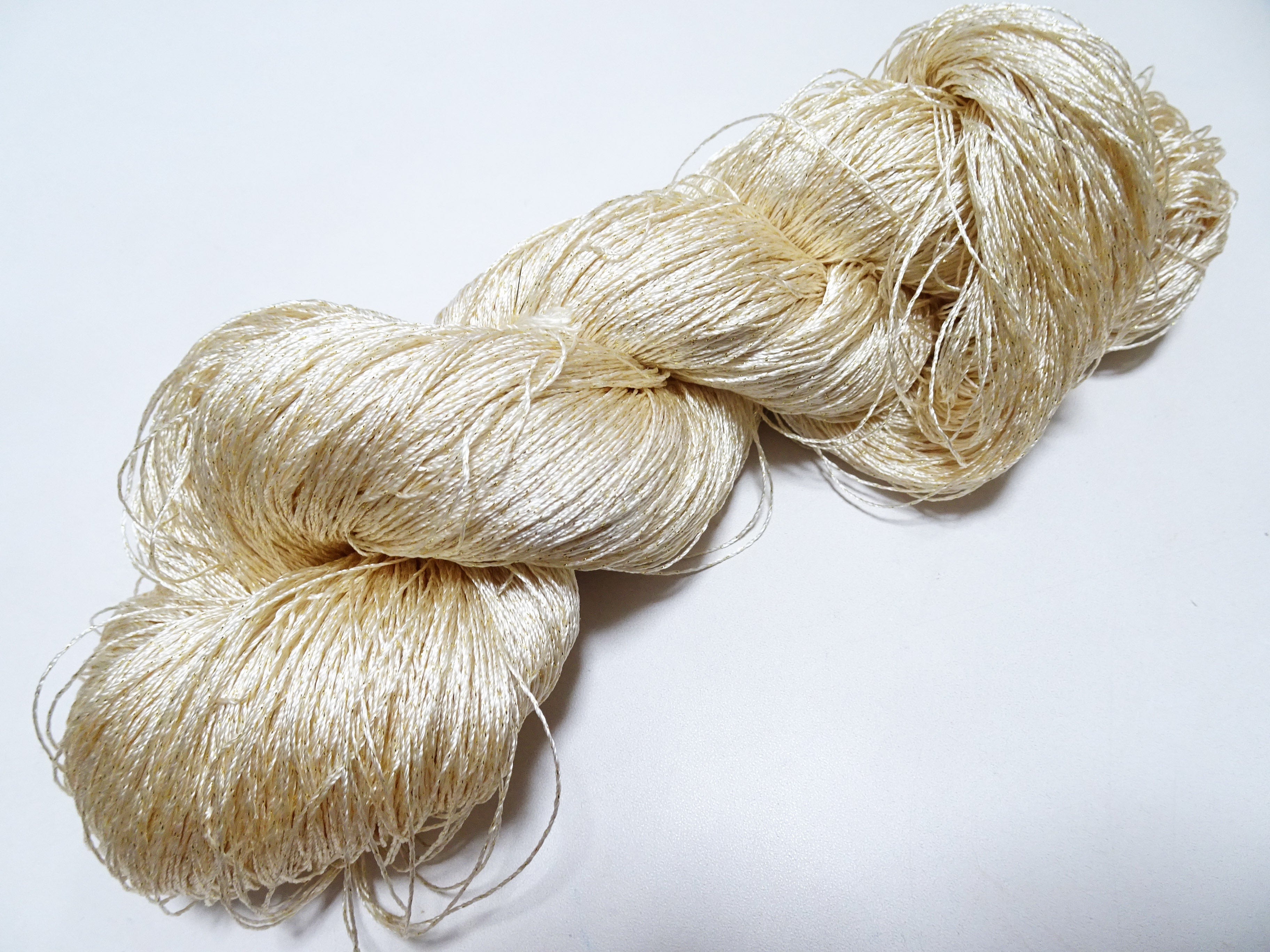 Japanese Vintage High Class Rare Silk Thread Mixture of Gold embroidery 15894