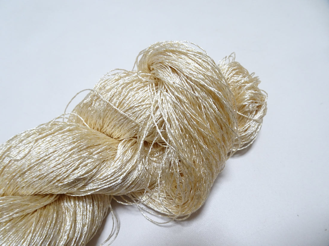 Japanese Vintage High Class Rare Silk Thread Mixture of Gold embroidery 15894