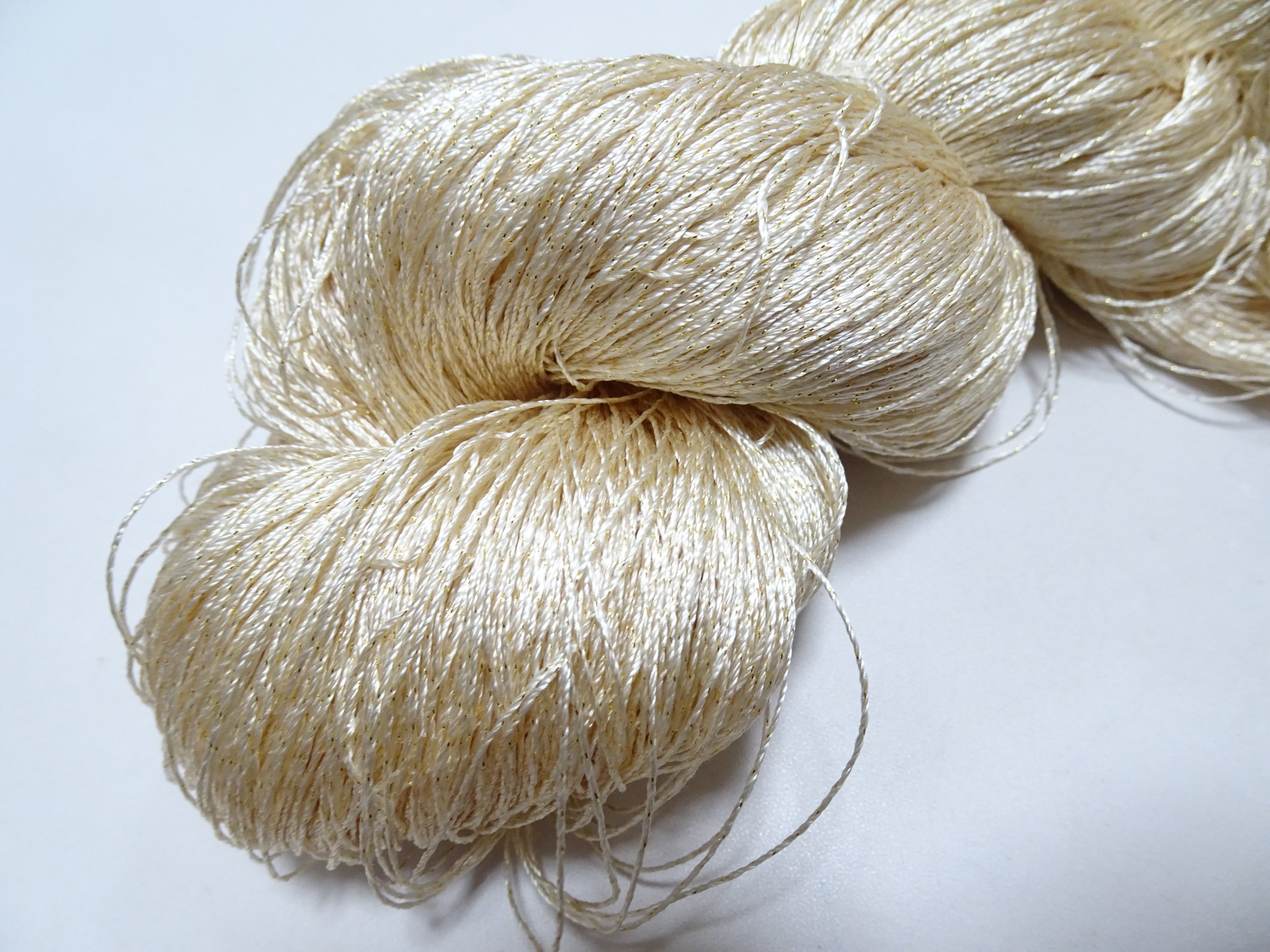 Japanese Vintage High Class Rare Silk Thread Mixture of Gold embroidery 15894