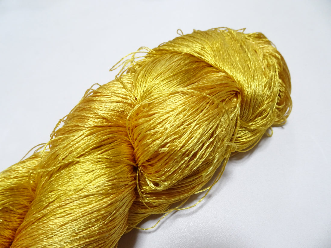 Japanese Vintage Twisted Silk Thread　Embroidery 18852