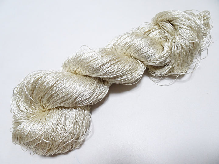 Japanese Vintage High Class Rare Silk Thread Mixture of Silver embroidery 15900