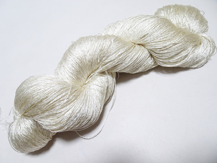 Japanese Vintage High Class Rare Silk Thread Mixture of Silver embroidery 15902