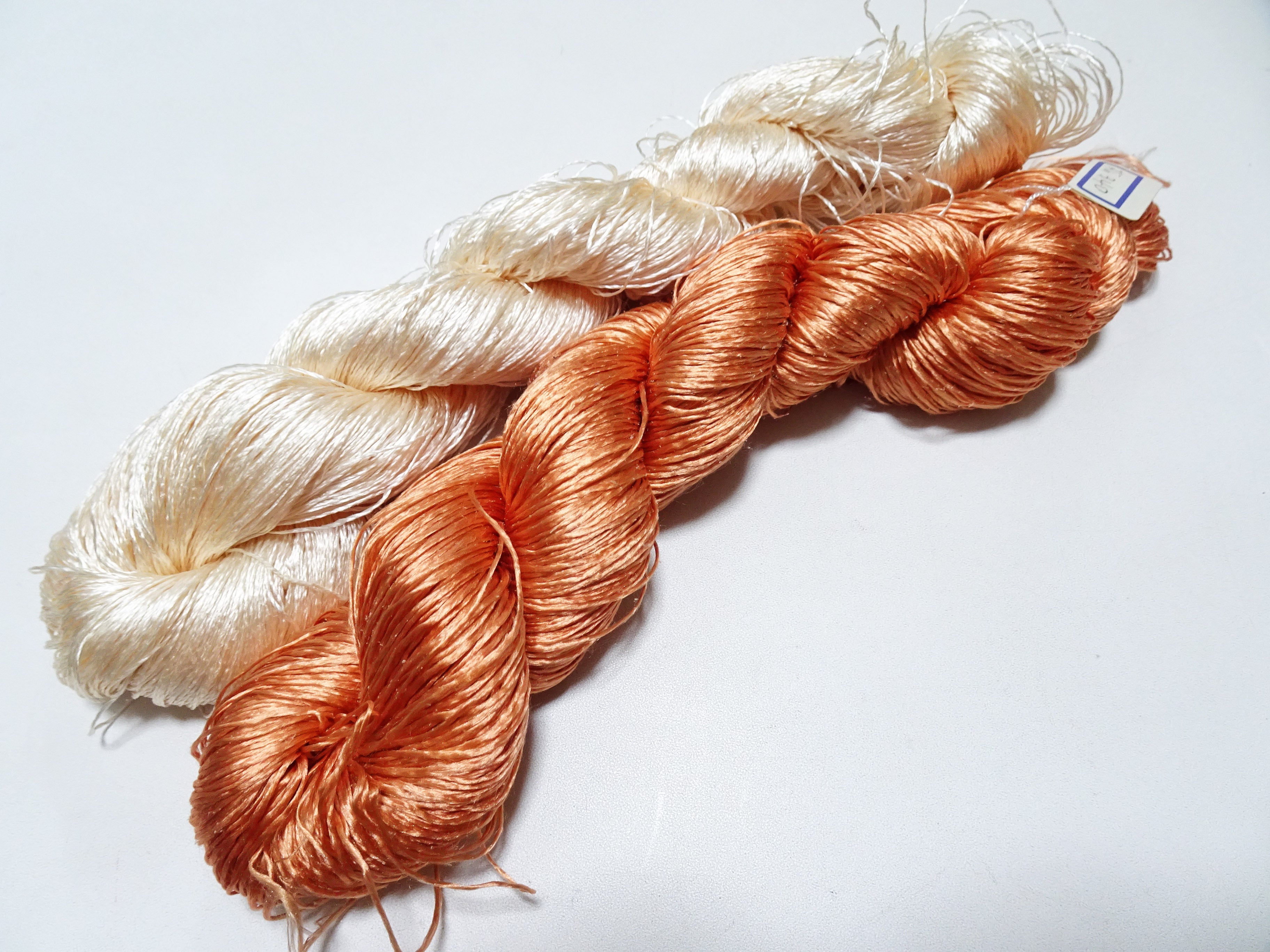 Japanese Vintage Twisted Silk Thread　2sets Embroidery 18872