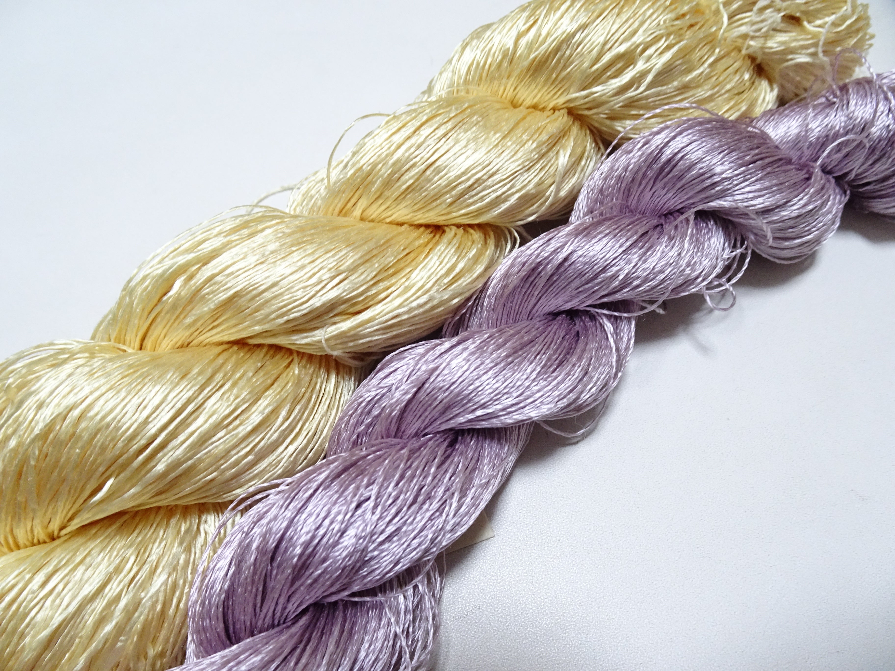 Japanese Vintage Twisted Silk Thread　2sets Embroidery 18881