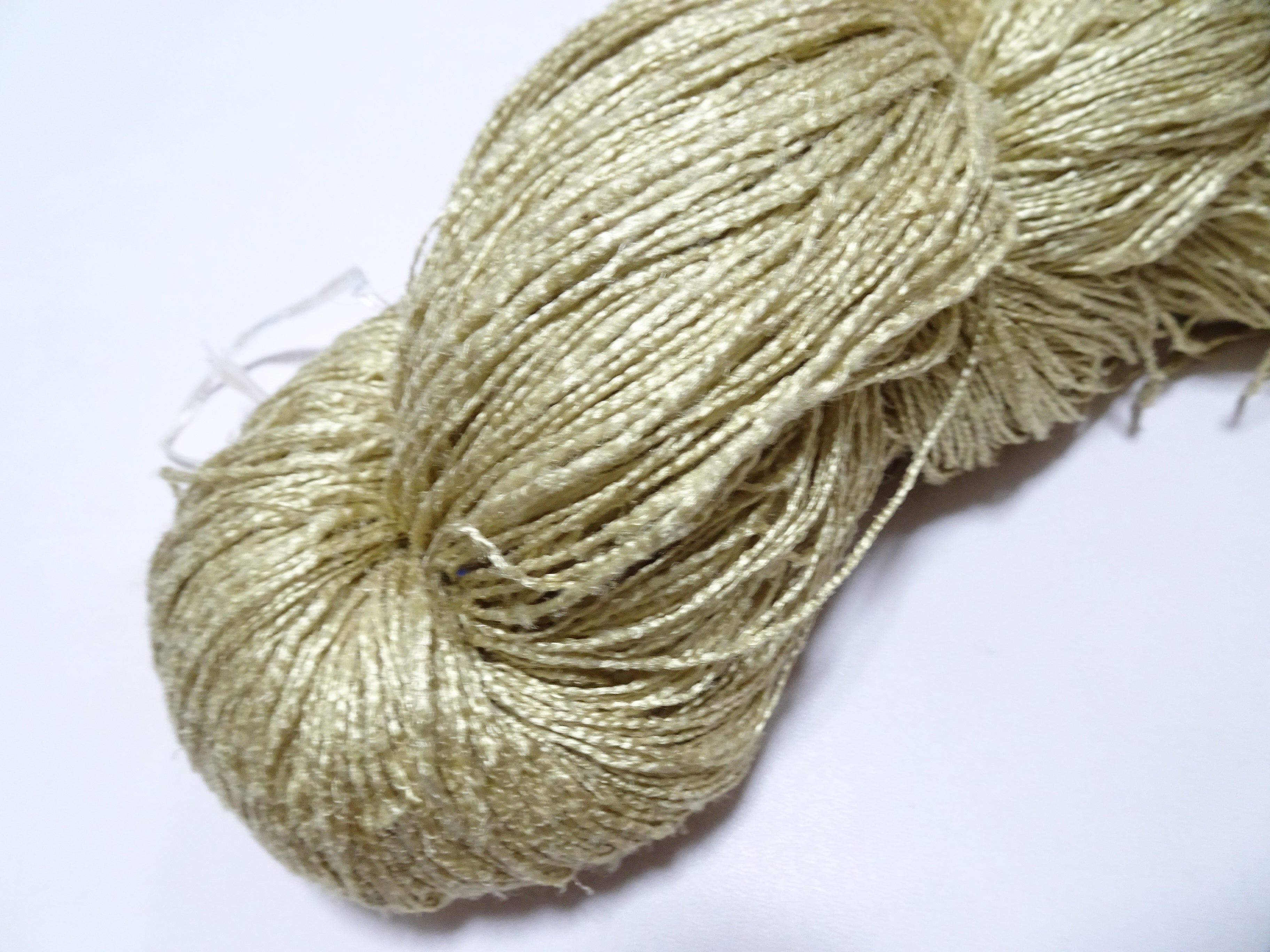 Japanese Vintage Tsumugi Silk Thread Embroidery & Weaving 18924