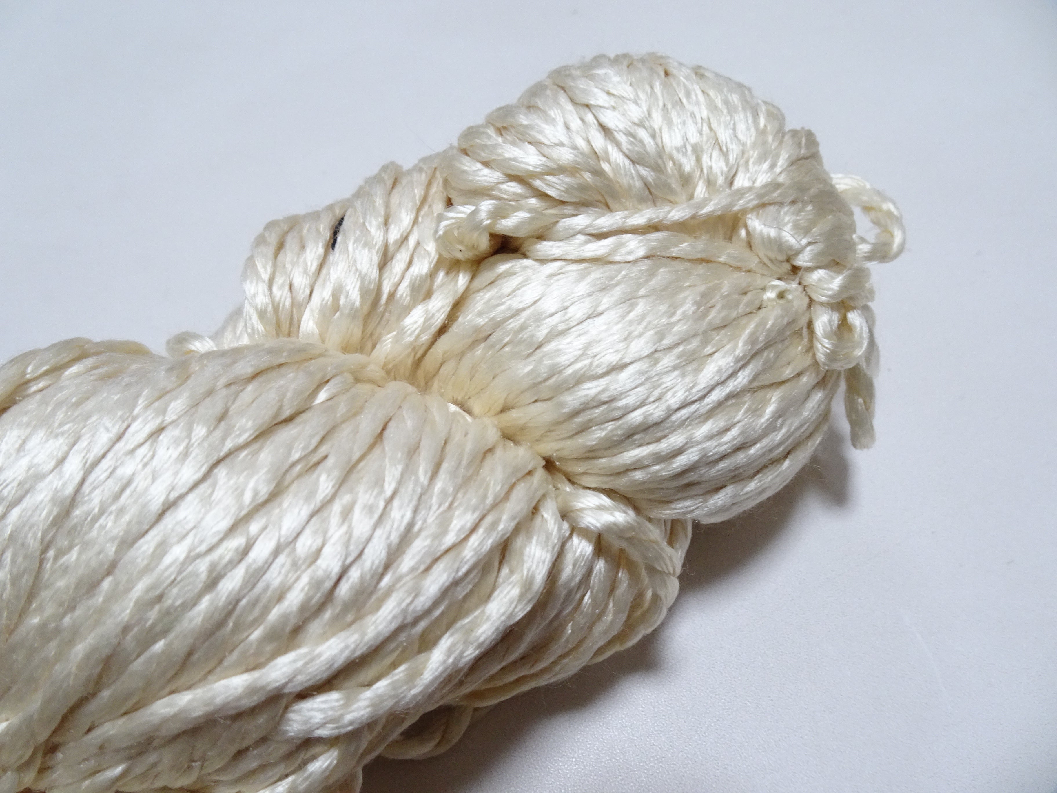 Japanese Vintage Tsumugi Silk Thread Embroidery & Weaving 18928