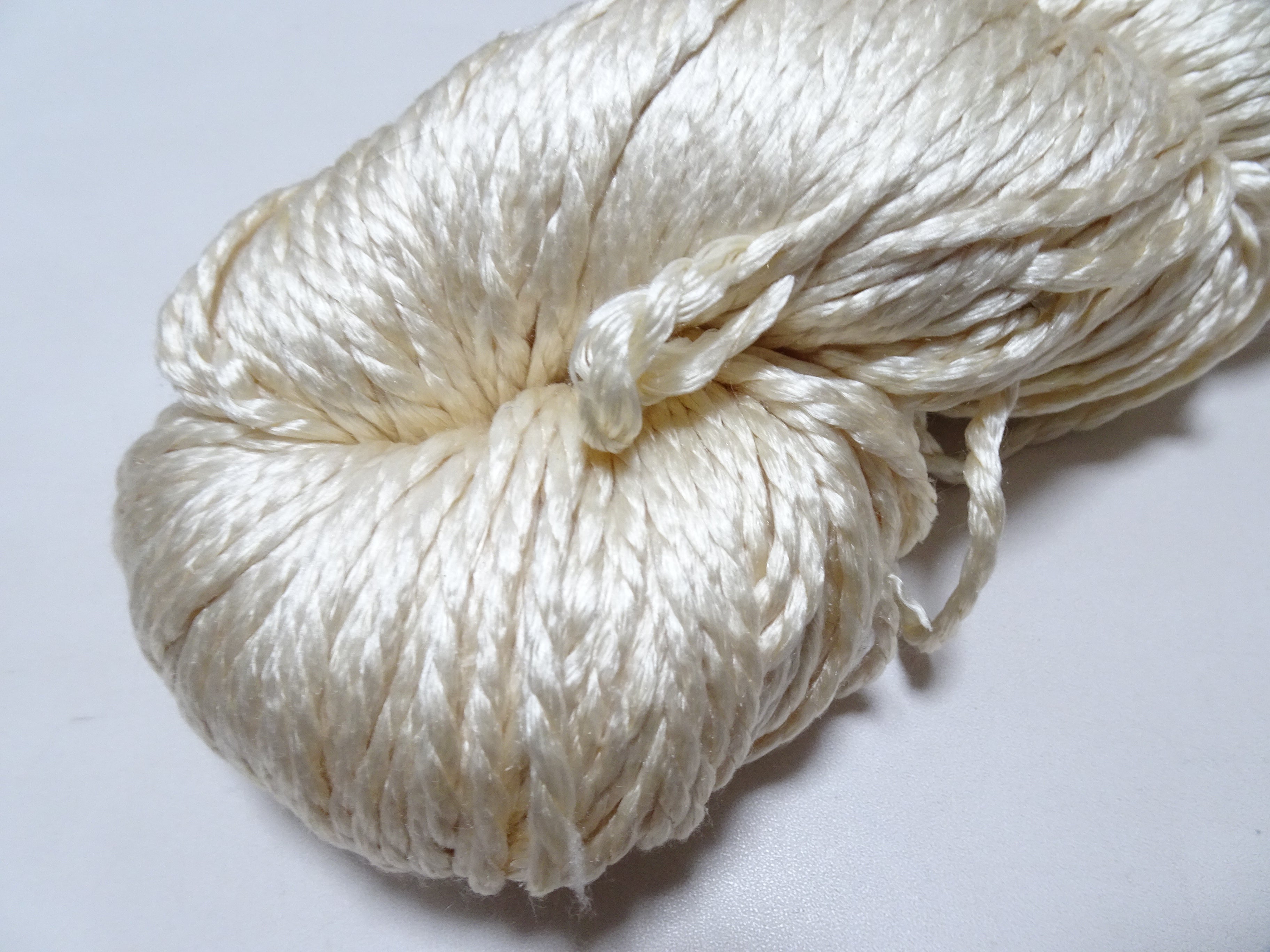Japanese Vintage Tsumugi Silk Thread Embroidery & Weaving 18928