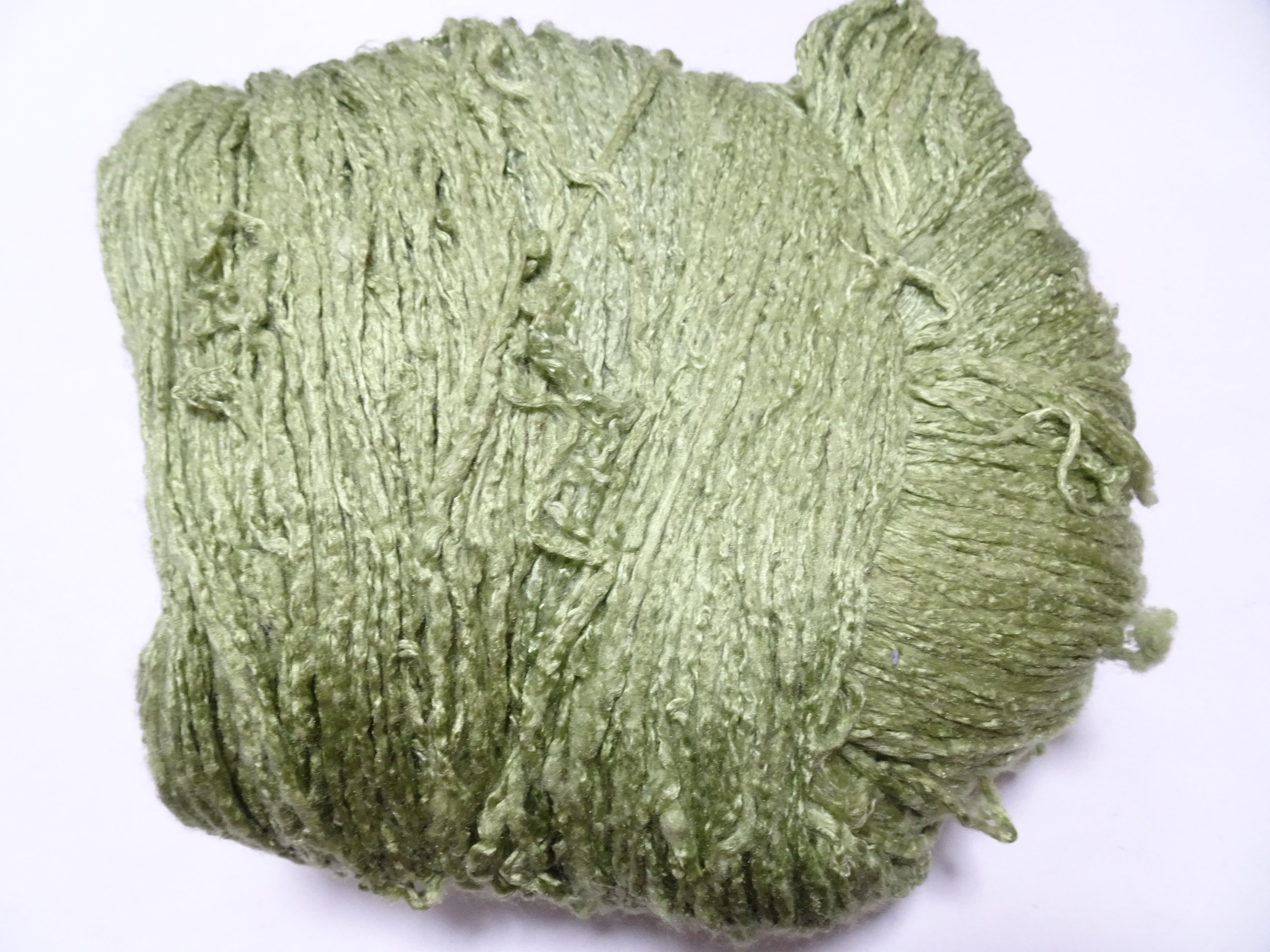 Japanese Vintage Tsumugi Silk Thread Embroidery & Weaving 18929
