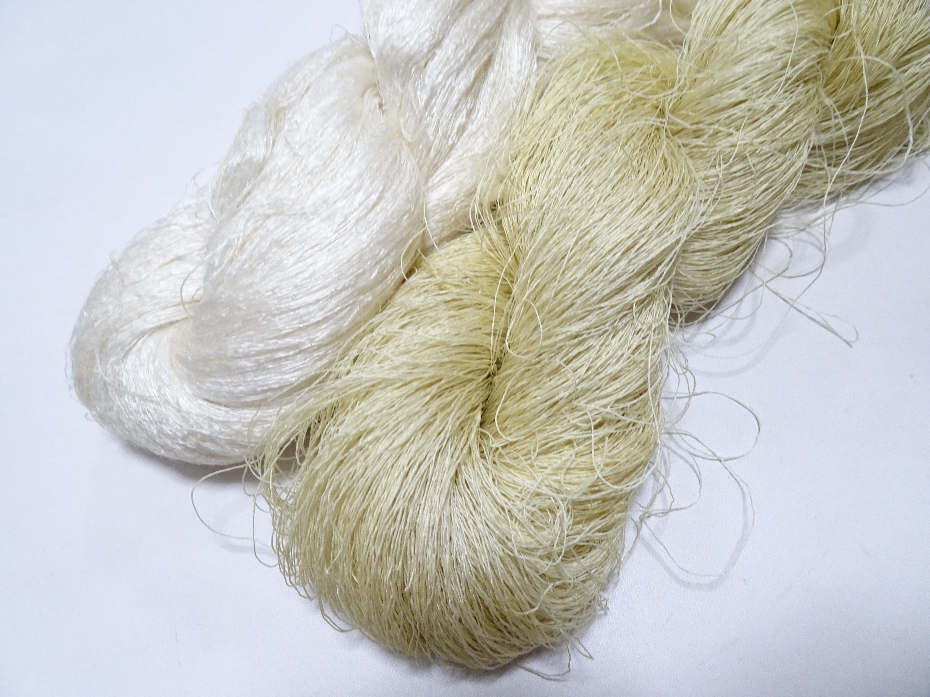Japanese Vintage Tsumugi Silk Thread 2sets Embroidery & Weaving 18930