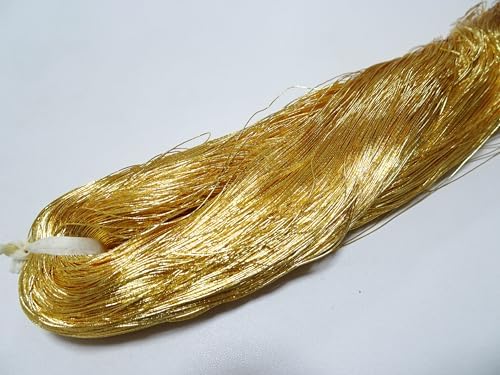 Super Special price!! Japanese Vintage Superb Gold Leaf Thread 405 Embroidery 1000M  0.35mm
