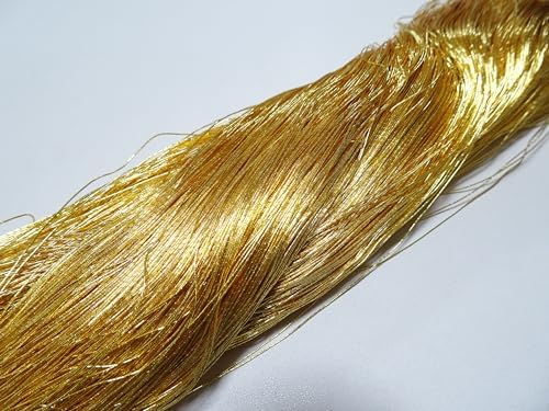 Super Special price!! Japanese Vintage Superb Gold Leaf Thread 405 Embroidery 1000M  0.35mm